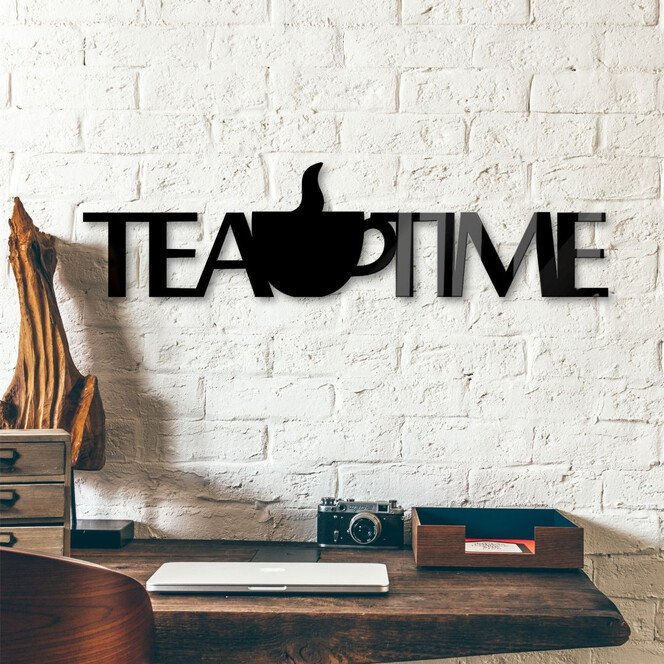Acrylbuchstaben Tea Time