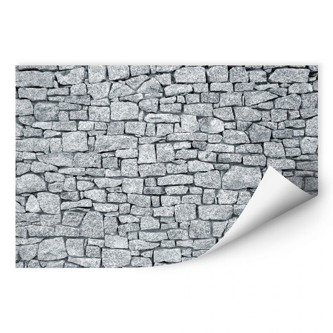 Wallprint Granitmauer