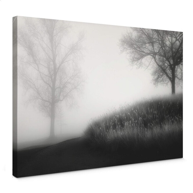 Leinwandbild Huybrighs - Nebel am Morgen