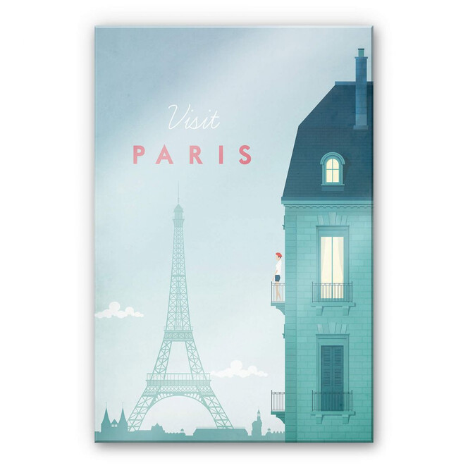 Acrylglasbild Rivers - Paris
