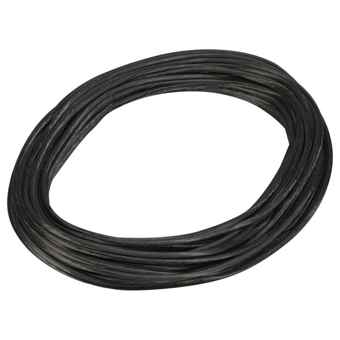 Tenseo Seilsystem, Niedervolt-Seil, 6 mm², schwarz, 20 m - Bild 1