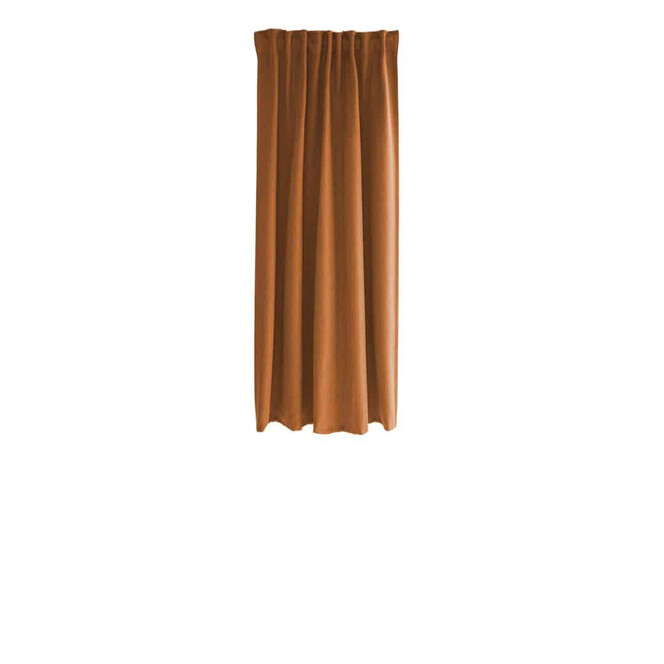 Homing Vorhang mit verdeckten Schlaufen Galdin ziegel - 1.75 x 1.4m - Bild 1