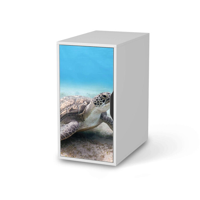 Möbelfolie IKEA Alex Schrank - Green Sea Turtle- Bild 1