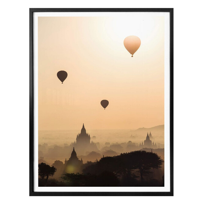 Poster Colombo - Der Morgen über Bagan