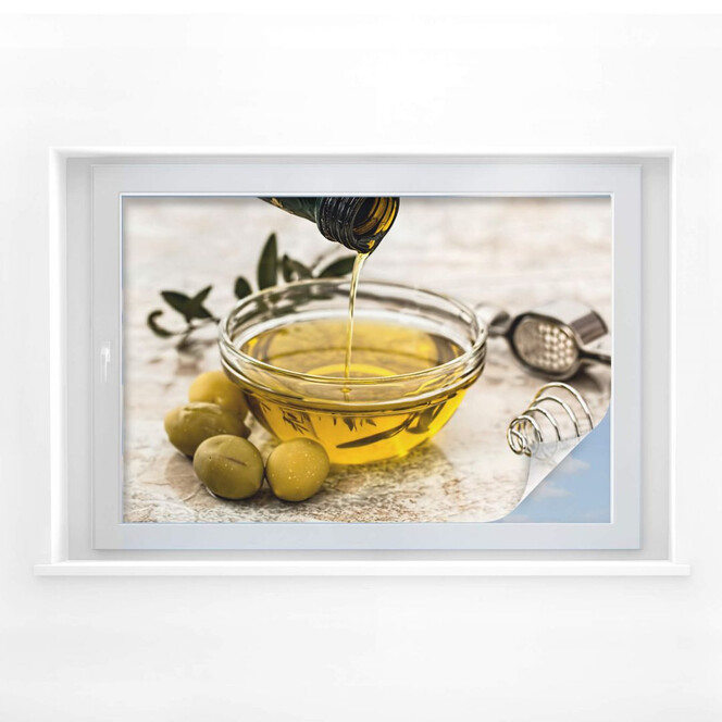 Sichtschutzfolie Olivenöl
