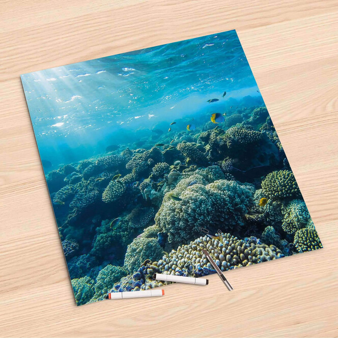Folienbogen (60x60cm) - Underwater World- Bild 1