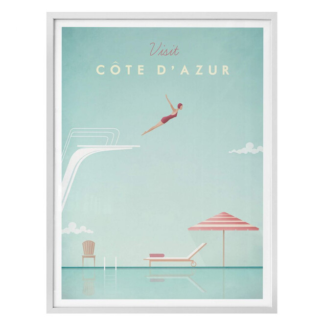 Poster Rivers - Côte d’Azur