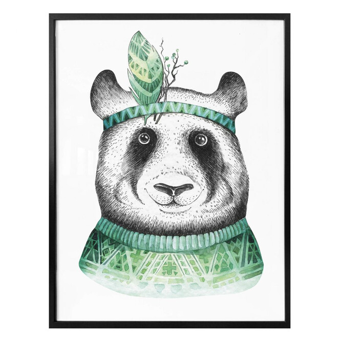 Poster Kvilis - Hippie Panda