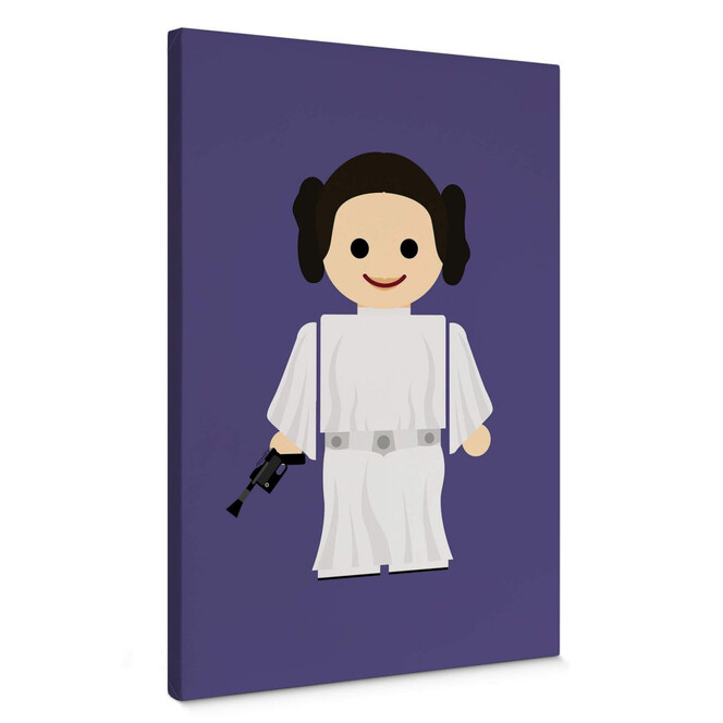 Leinwandbild Gomes - Princess Leia Spielzeug