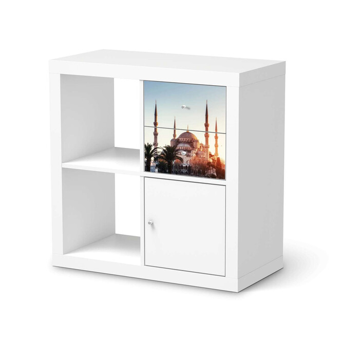 Möbelfolie IKEA IKEA Expedit Regal Schubladen - Blue Mosque- Bild 1
