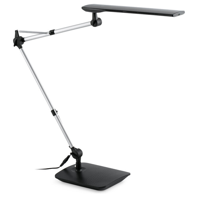 Praktische LED Schreibtischleuchte Ito aus Aluminium und Kunststoff in schwarz, dimmbar - Bild 1