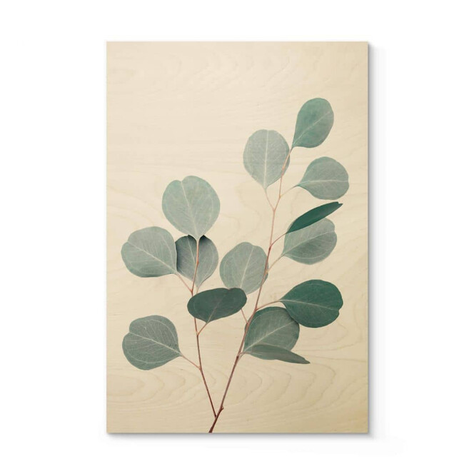 Holzbild Sisi & Seb - Blauer Eukalyptus