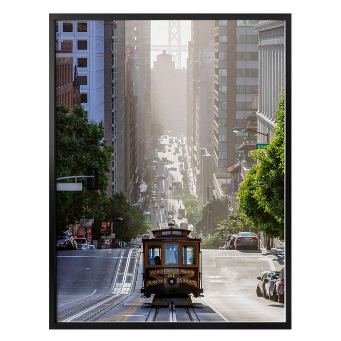 Poster Colombo - Cable Car in San Francisco