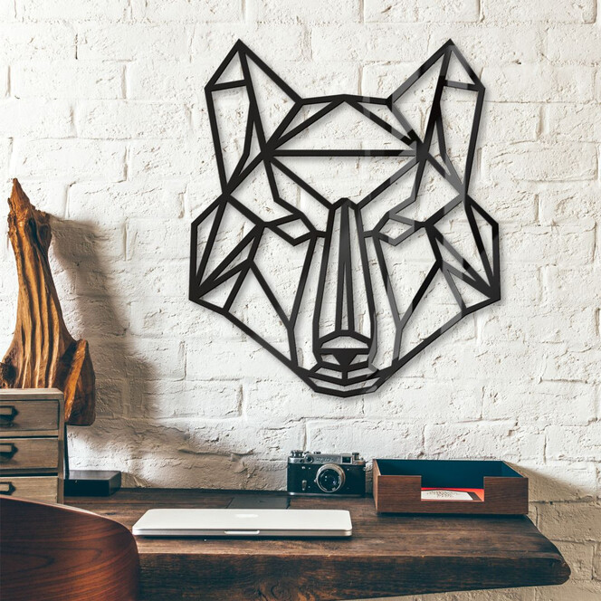 Acryldeko Origami Wolf