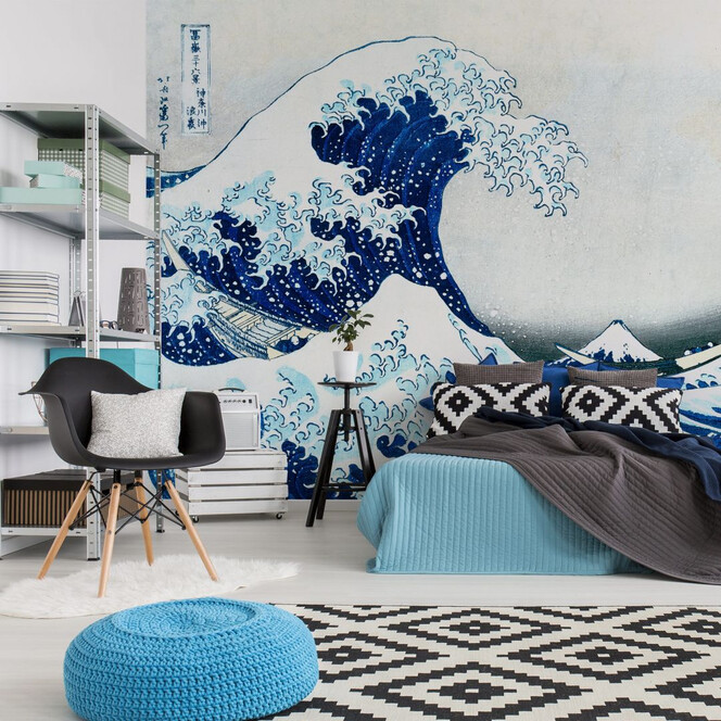 Fototapete Hokusai - Die grosse Welle
