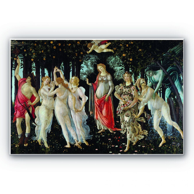 Hartschaumbild Botticelli - Der Frühling