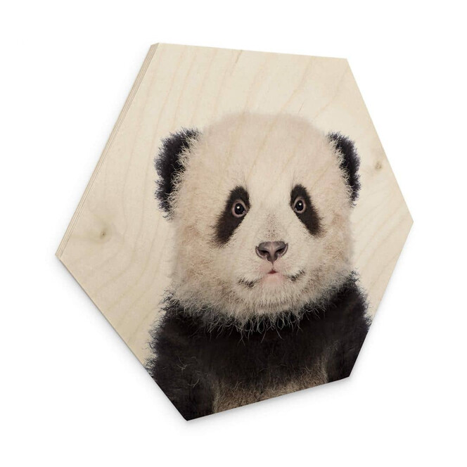 Hexagon - Holz Sisi & Seb - Baby Panda