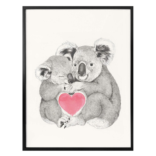 Poster Graves - Koala loves hugs