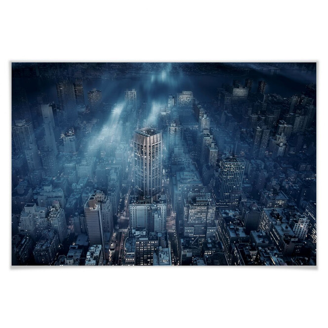 Poster Løndal - Nebel in NYC