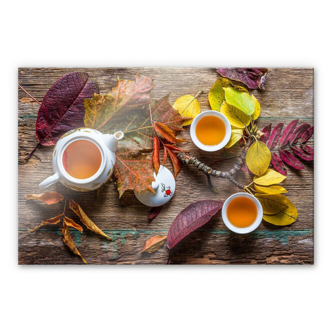 Acrylglasbild Aristov - Tea of September