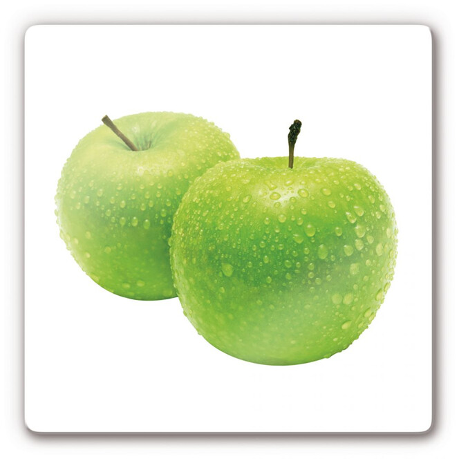 Glasbild Green Apple