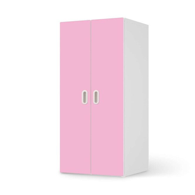 Möbelfolie IKEA Stuva / Fritids Schrank - 2 grosse Türen - Pink Light- Bild 1