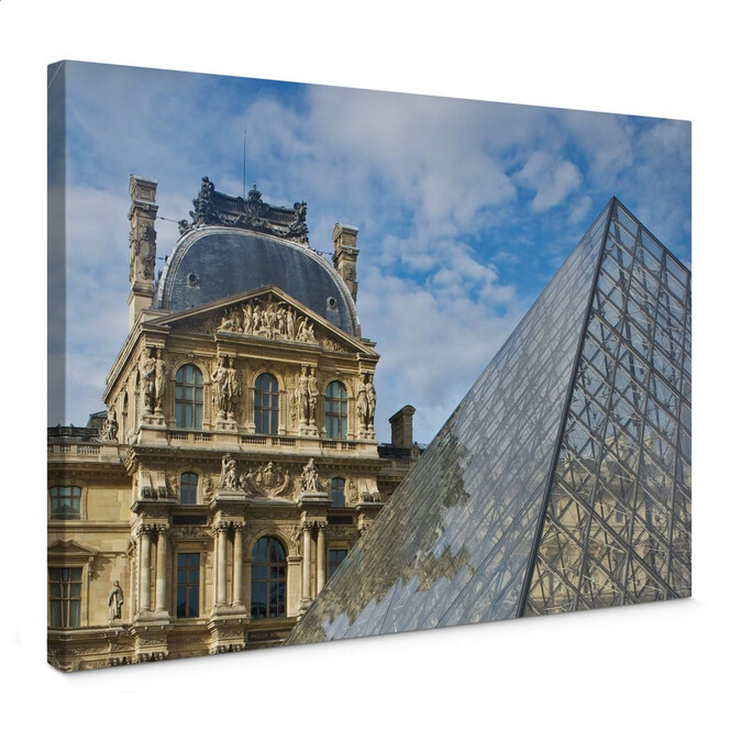 Leinwandbild Der Louvre