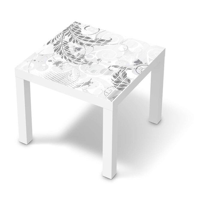 Möbelfolie IKEA Lack Tisch 55x55cm - Florals Plain 2- Bild 1