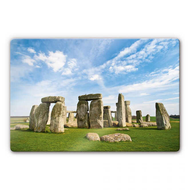 Glasbild Stonehenge 2