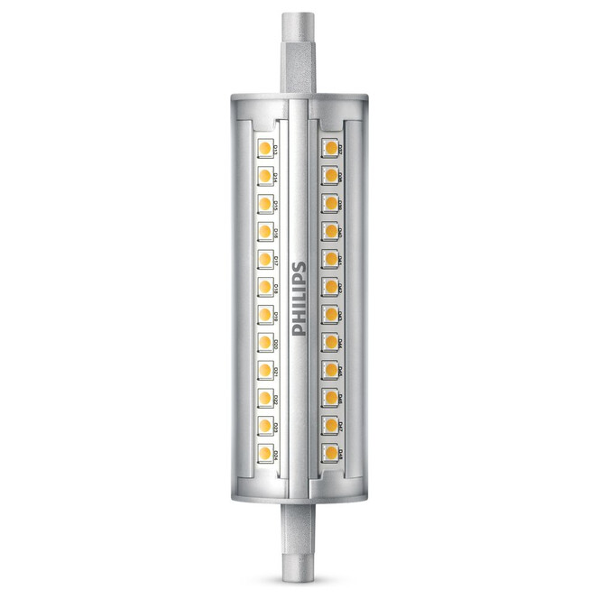 Philips LED Lampe ersetzt 100W, R7s Röhre R7s-118 mm, warmweiss, 1600 Lumen, dimmbar, 1er Pack Energieklasse A&