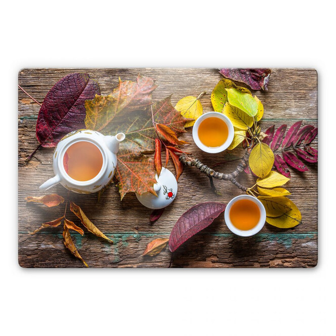 Glasbild Aristov - Tea of September
