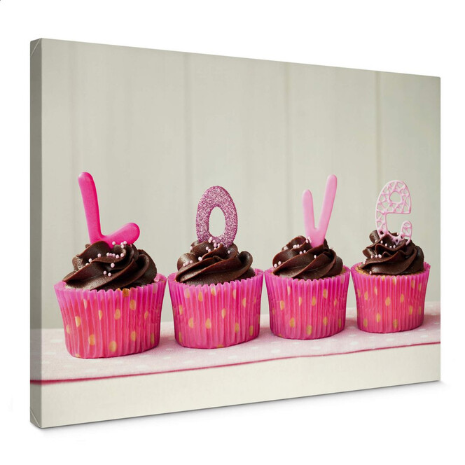 Leinwandbild Lovely Cupcakes