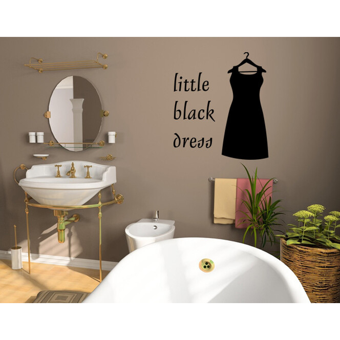 Wandtattoo Little Black Dress
