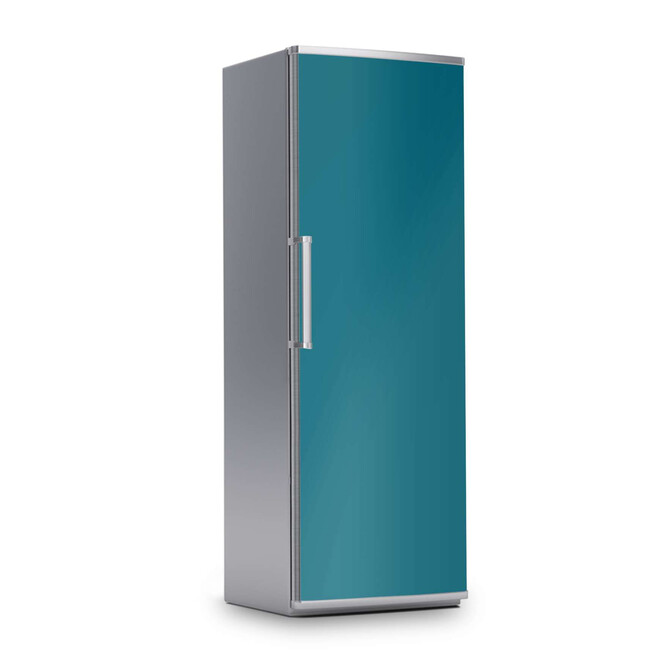 Kühlschrankfolie 60x180cm - Türkisgrün Dark- Bild 1