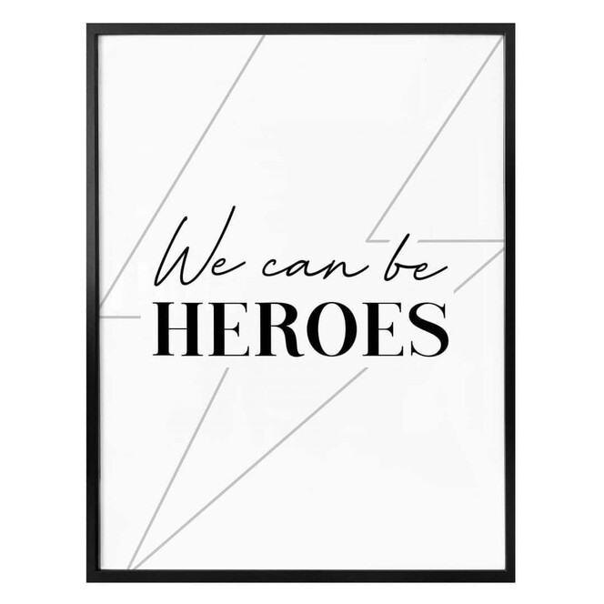 Poster We can be Heroes