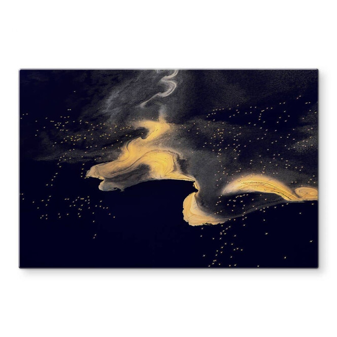 Glasbild Chang - Natronsee