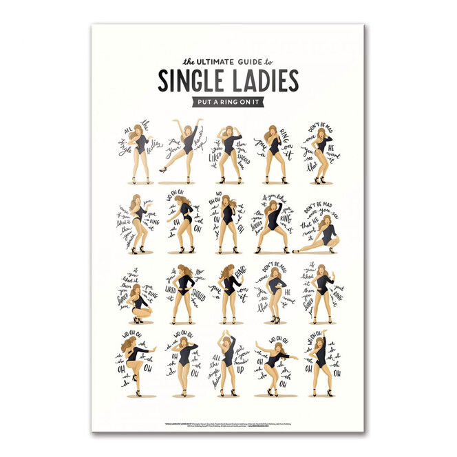 Acrylglasbild Tohmé - Single Ladies