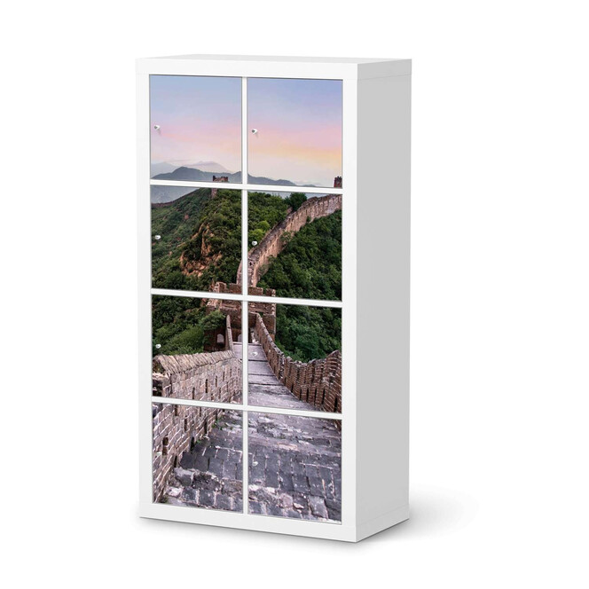 Klebefolie IKEA Expedit Regal 8 Türen - The Great Wall- Bild 1