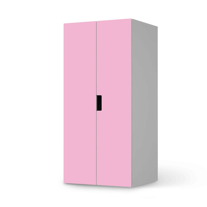 Möbelfolie IKEA Stuva / Malad Schrank - 2 grosse Türen - Pink Light- Bild 1