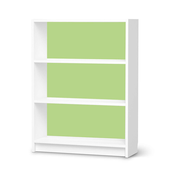 Möbelfolie IKEA Billy Regal 3 Fächer - Hellgrün Light- Bild 1