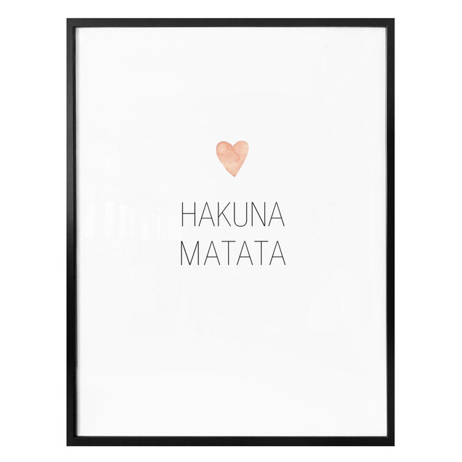 Poster Confetti & Cream - Hakuna Matata