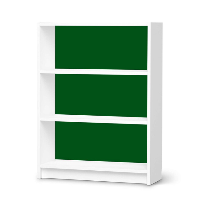 Möbelfolie IKEA Billy Regal 3 Fächer - Grün Dark- Bild 1
