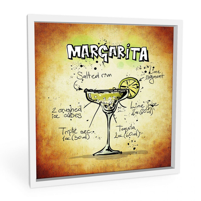 Wandbild Margarita - Rezept