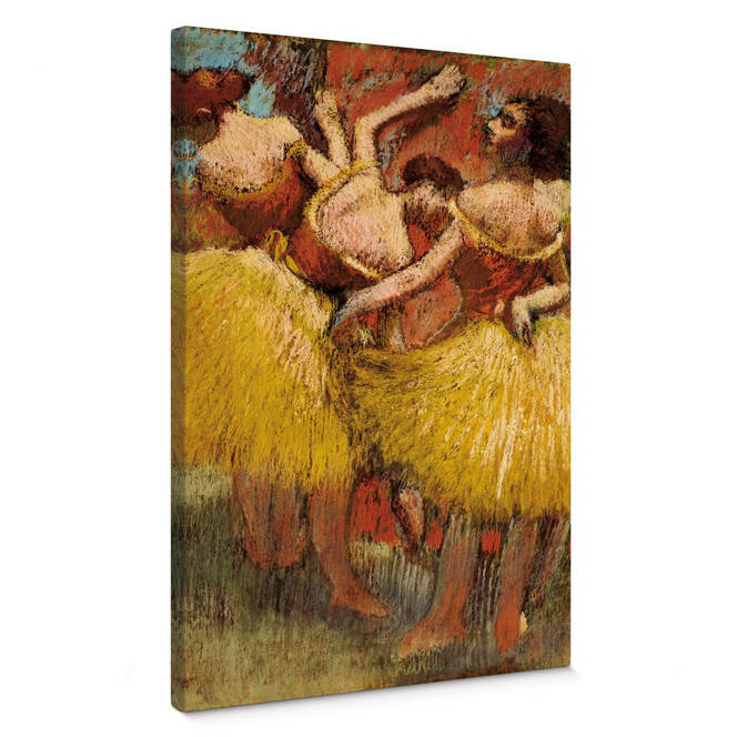 Leinwandbild Degas - Drei Tänzerinnen