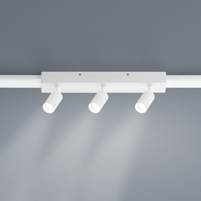 LED Lichtschienen Spot Vigo in weiss-matt 3x4W 1080lm Mittelelement - Bild 1