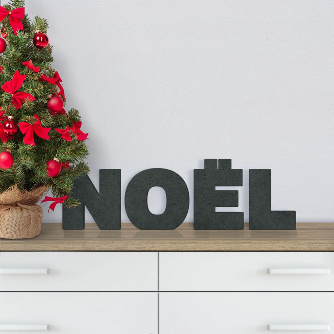 MDF-Holzbuchstaben Noël