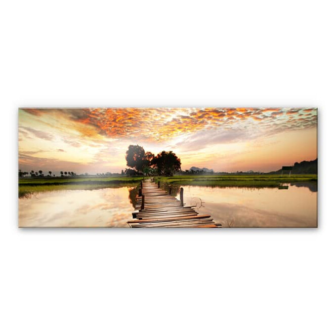 Acrylglasbild To the other Side - Panorama