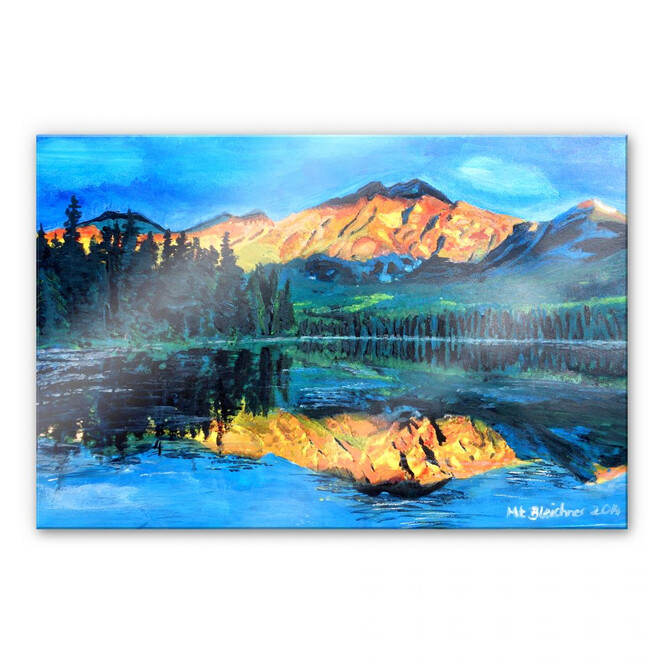 Acrylglasbild Bleichner - Kanada - Der Jasper Nationalpark