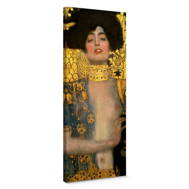 Leinwandbild Klimt - Judith mit dem Haupt des Holofernes