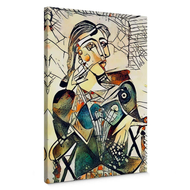 Leinwandbild Zamart - Hommage an Picasso - Dora